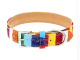 Colorful Canvas Pet Dog Collar Free Plus
