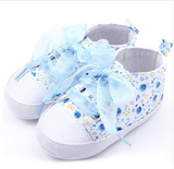 Cotton Floral Baby Girls Shoes