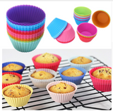12 pcs/lot 7 cm Muffin Cupcake Silicone Cups Offer