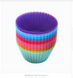 12 pcs/lot 7 cm Muffin Cupcake Silicone Cups Offer