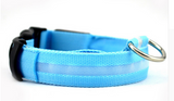 LED Pet Dog Collar, Night Safety Flashing Glow In The Dark Offer