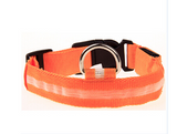 LED Pet Dog Collar, Night Safety Flashing Glow In The Dark Offer