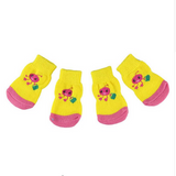 Cute Puppy Dogs Pet Knits Socks Anti Slip Skid Bottom Offer