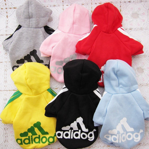 Dogs Adidog Hoodies/Pet Clothes