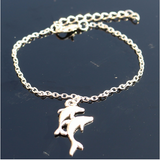 Dolphin Bracelet, Necklace and Earrings Set