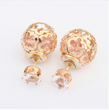 Trendy Double Sided Earrings for Women Offer