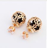 Trendy Double Sided Earrings for Women Offer