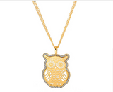 New Ethnic Jewelry 18K Gold Crystal Necklaces For Women Offer