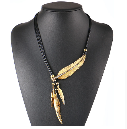 Feather Necklace Pendant Offer
