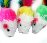 10 pcs. Fleece Mouse Cat Toys