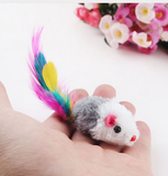 10 pcs. Fleece Mouse Cat Toys