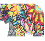 Flower Elephant Women's T-Shirt