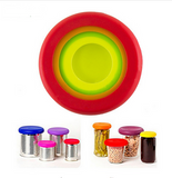 4 pc. set of Colorful Food Huggers