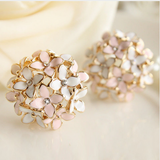 Four Leaf Flower Stud Earrings Offer