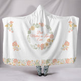 Best Mother In Law Peach Hooded Blanket