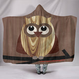 Customised Hoodie Owl Blanket