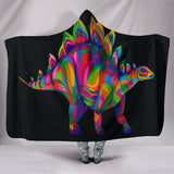Stegosaurus Hooded Blanket