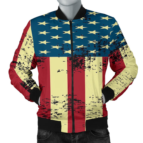 NP American Flag Bomber Jacket