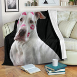 Loving Pitbull Family Blanket