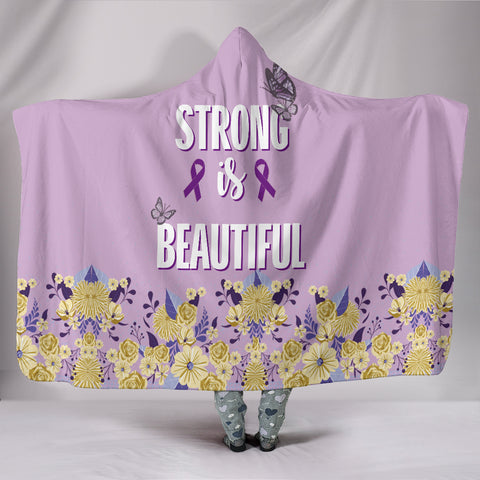 Customised Hoodie Blanket Strong & Beautiful