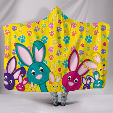 Bunny Hooded Blanket