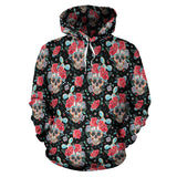 Red & Black Skull Hoodies