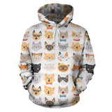 Cat Faces Hoodies