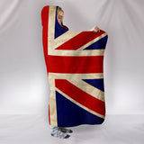 Custom Hoodie Blanket - English Flag