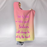 Sisters Love Hooded Blanket