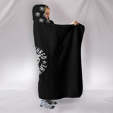 Customised Hoodie Blanket Bearded Awesome Dad