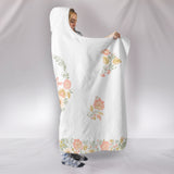 Best Mother In Law Peach Hooded Blanket