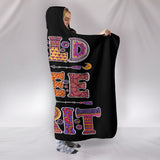 Wild & Free Spirit Hooded Blanket
