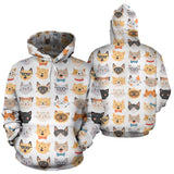 Cat Faces Hoodies