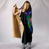 Sabertooth Hooded Blanket