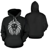 Hoodie Lion Print Men's
