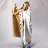 Best Moms Promoted to Grammie Hooded Blanket
