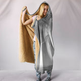 Clouded Horse Hooded Blanket