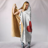 I Love Dobermans Hooded Blanket for Lovers of Doberman Dogs