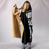LOUD AND PROUD SOCCER MOM HOODED BLANKET