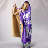 LOUD AND PROUD BASEBALL MOM HOODED BLANKET