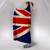 Custom Hoodie Blanket - English Flag