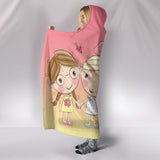 Sisters Love Hooded Blanket