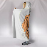 Have A Golden Christmas Hooded Blanket for Golden Retriever Dog Lovers
