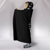 Customised Hoodie Blanket Bearded Awesome Dad