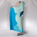 Custom Hoodie Blanket - Turtle Swimming