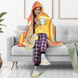 Citrus Slice Hooded Blanket