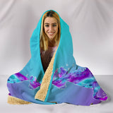 Unicorn Sparkle Hooded Blanket