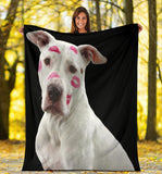 Loving Pitbull Family Blanket