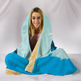 Custom Hoodie Blanket - Turtle Swimming