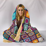 Beautiful Mandala Hooded Blanket